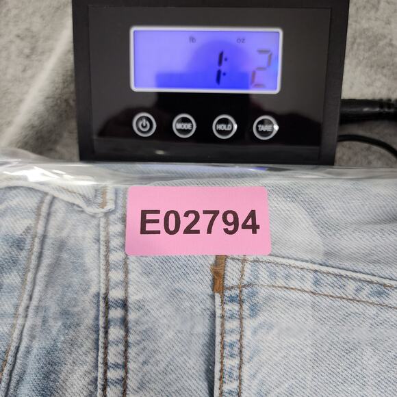 Abercrombie & Fitch Jeans Womens 28/6 Blue Crop Wide Leg High‎ Rise Light Wash - Picture 12 of 12